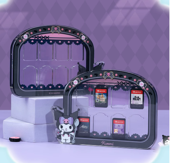 Switch Card Holder Transparent Display
