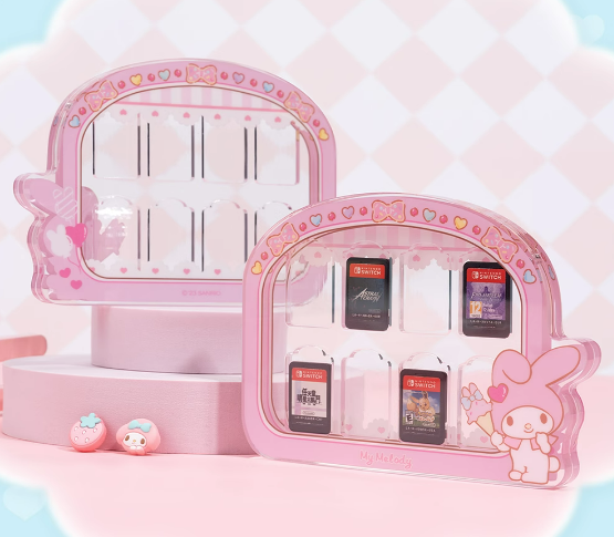 Switch Card Holder Transparent Display
