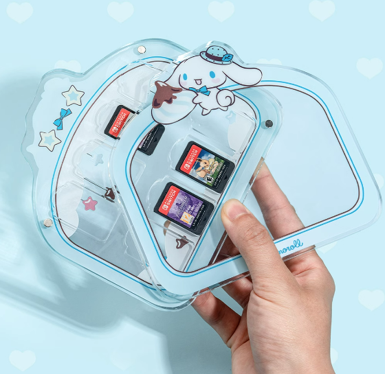Switch Card Holder Transparent Display