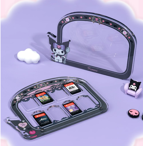 Switch Card Holder Transparent Display