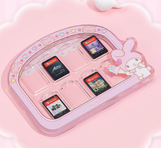 Switch Card Holder Transparent Display