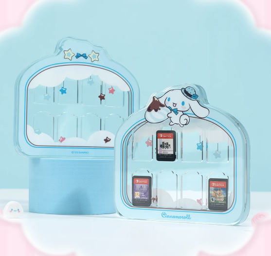 Switch Card Holder Transparent Display