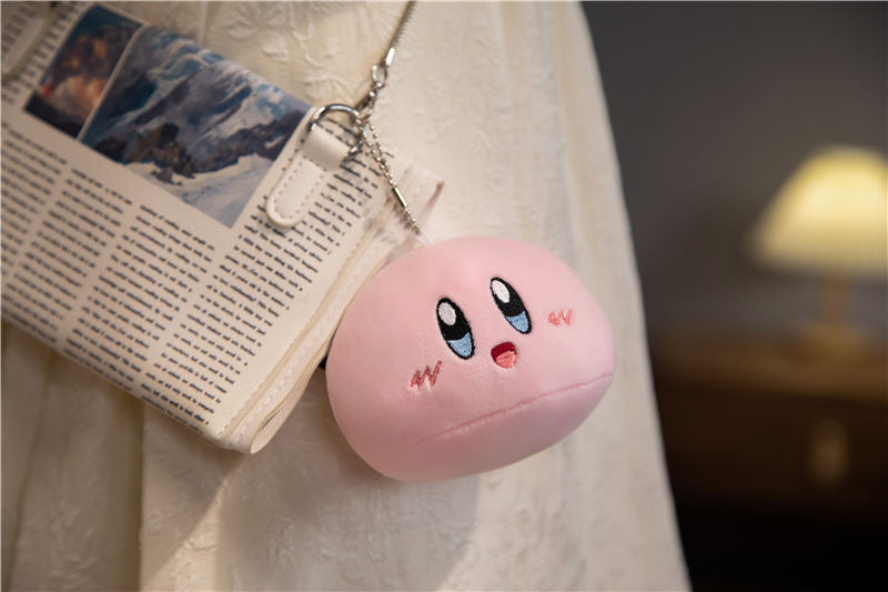 Kirby with 6 Small Doll Plush Bag