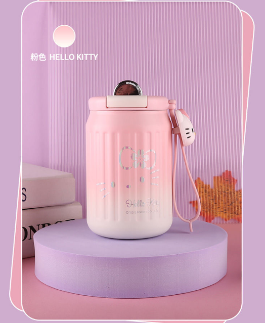 Cartoon Coffee Vacuum Cup 380ML
