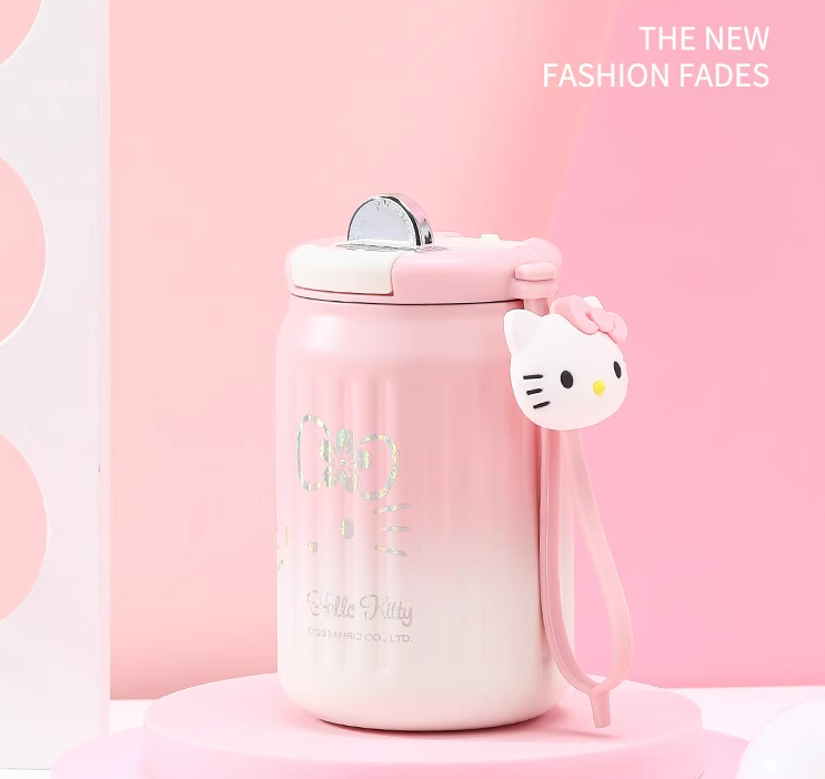 Cartoon Coffee Vacuum Cup 380ML