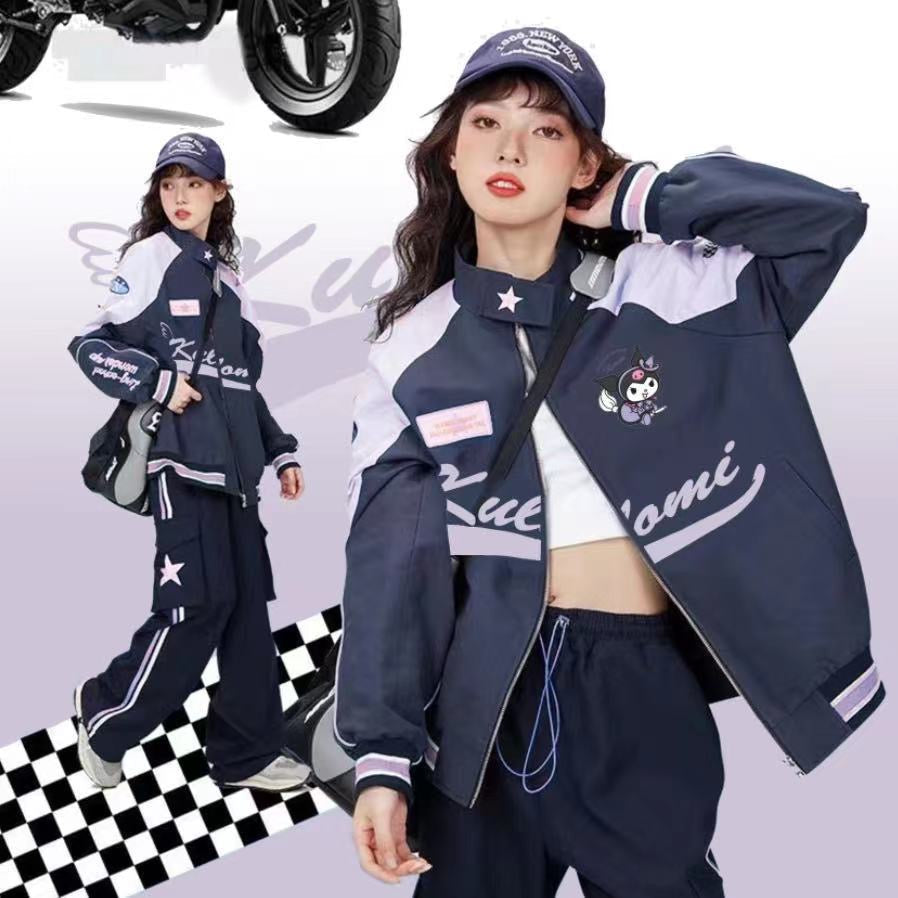 Purple Kuro Biker Jacket