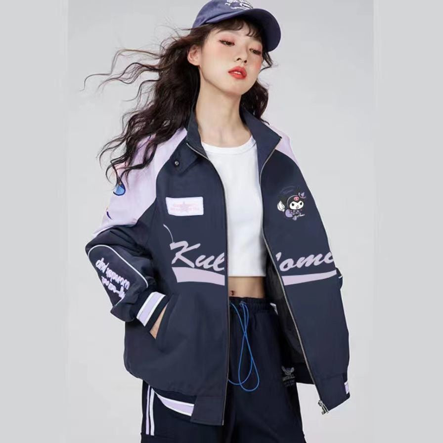 Purple Kuro Biker Jacket