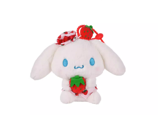 Strawberry Bow Pendant 12cm