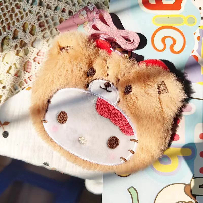 Cartoon Plush Coin Purse Card holder