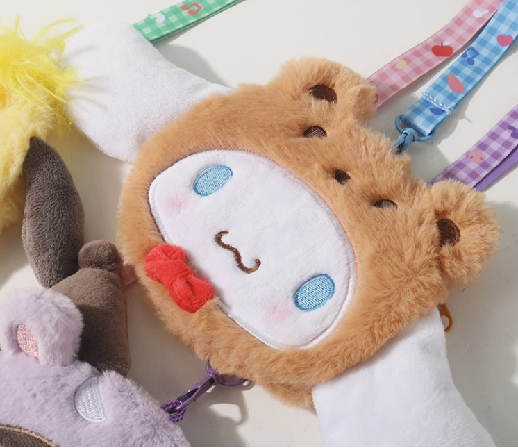 Cartoon Plush Coin Purse Card holder