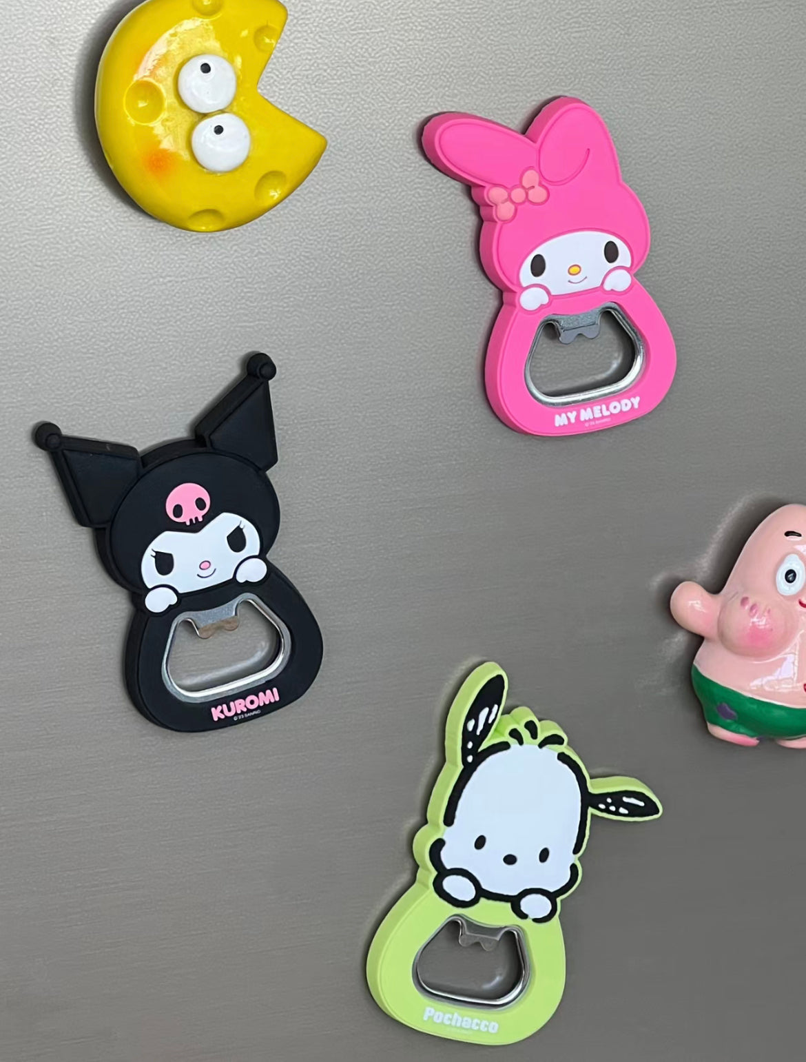 Cartoon Bottle Opener Refrigerator Magnet