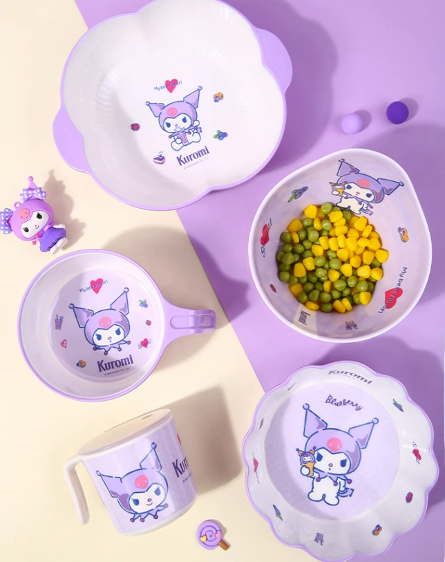 Purple Kuro Tableware Plate Set
