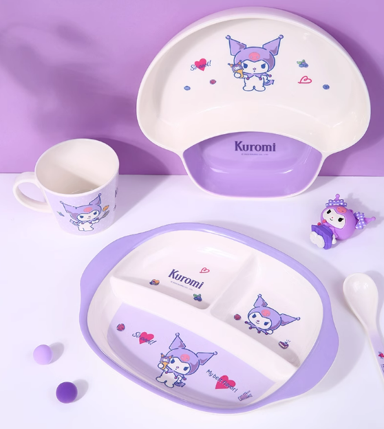 Purple Kuro Tableware Plate Set