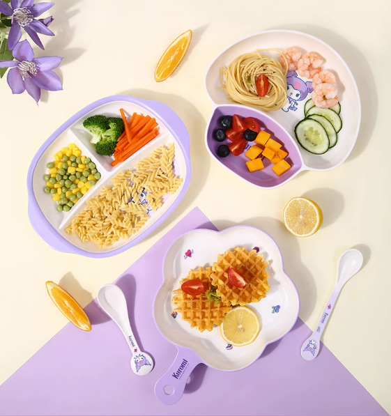 Purple Kuro Tableware Plate Set