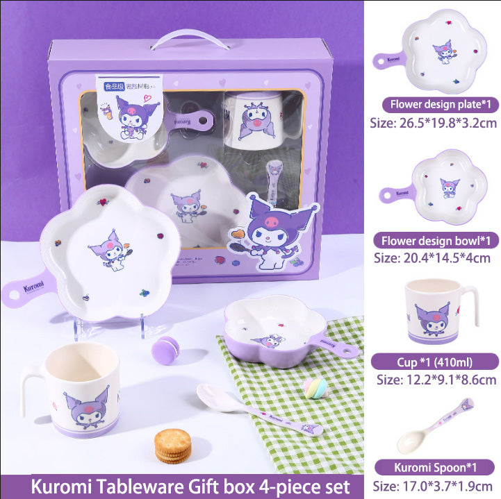 Purple Kuro Tableware Plate Set