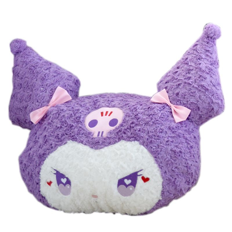 Grand coussin violet Kuro