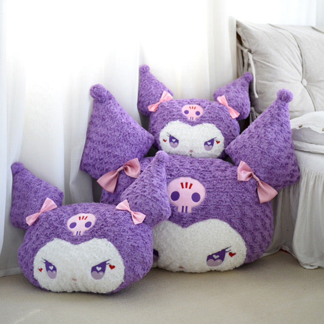Grand coussin violet Kuro
