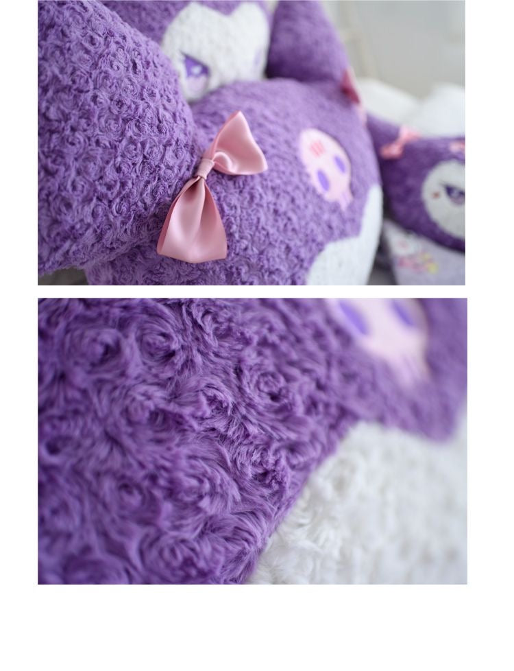 Grand coussin violet Kuro