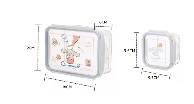 Cartoon Transparent Food Container