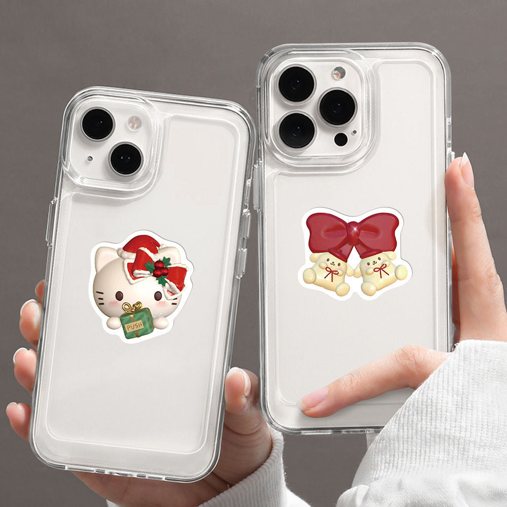 Kawaii Christmas Anime Stickers