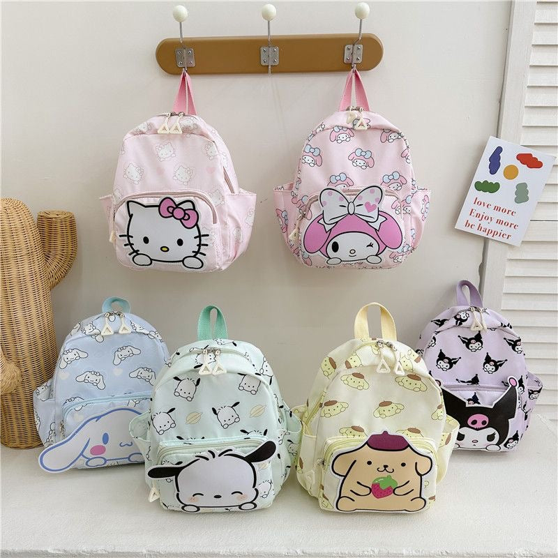 Cartoon Eltern-Kind-Rucksack