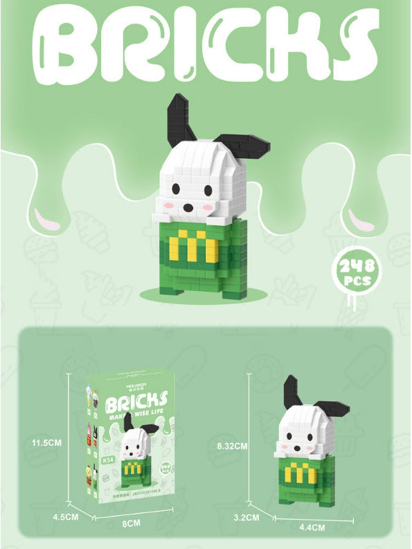 Ice Cream Snacks Building Blocks