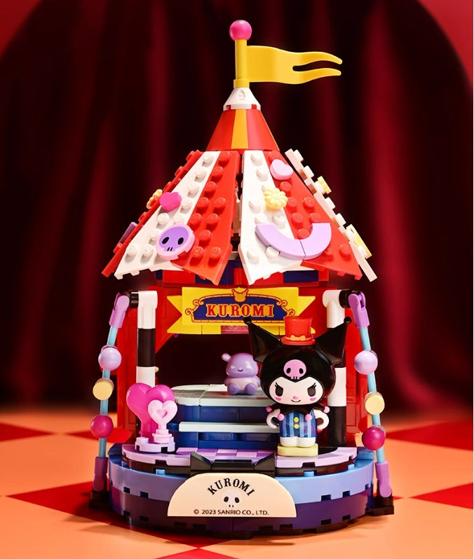 Cartoon Magic Circus Building Blocks