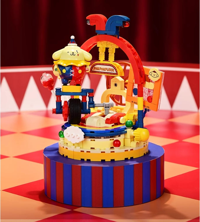 Cartoon Magic Circus Building Blocks