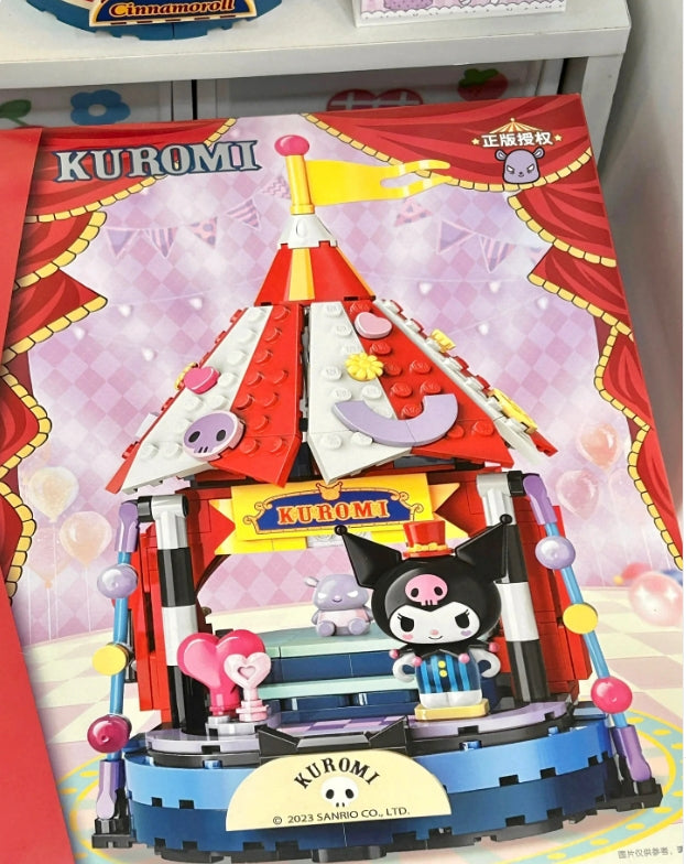 Cartoon Magic Circus Building Blocks