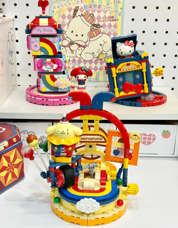 Cartoon Magic Circus Building Blocks