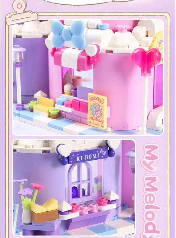 Kuro and Melo Dessert Shop Building Blocks