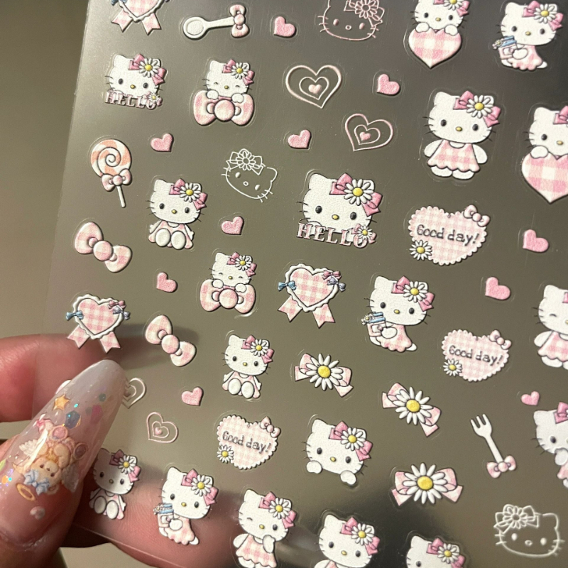 Kitty Nail Stickers KI371