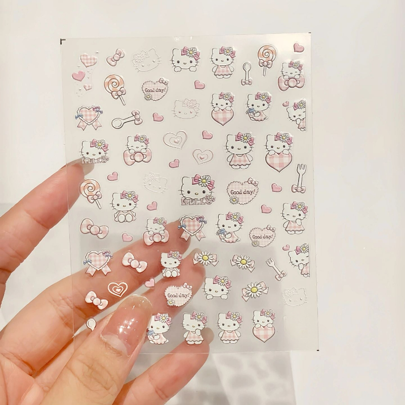 Kitty Nail Stickers KI371