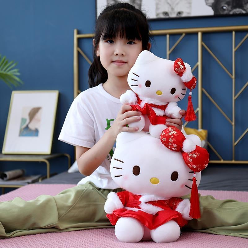 Kitty New Year Plush Doll