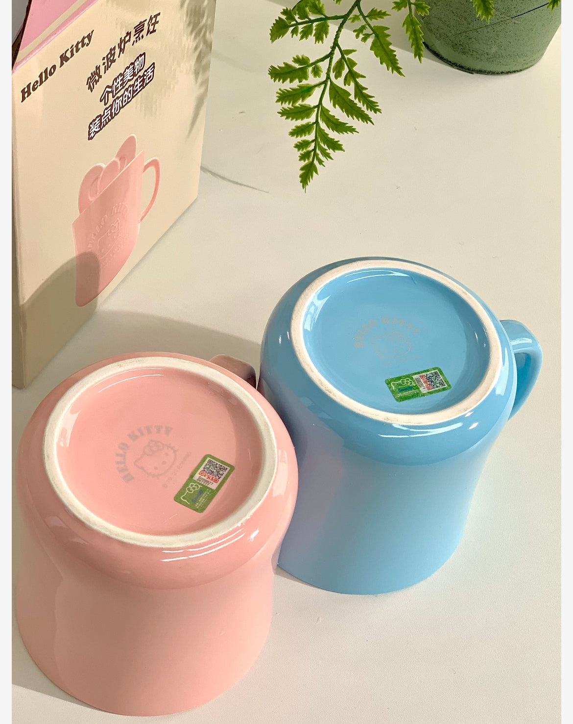 Ceramic Kitty Bow Mug 500ml