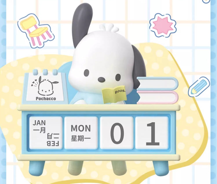Kuro and Pocha Desk Calendar