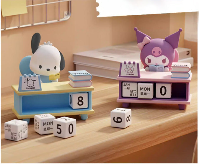 Kuro and Pocha Desk Calendar