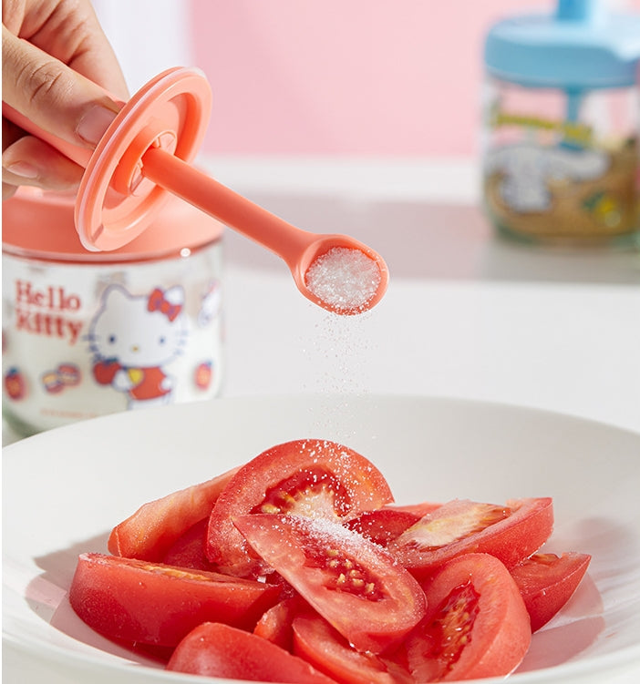 Bouteilles à condiments en verre Kawaii