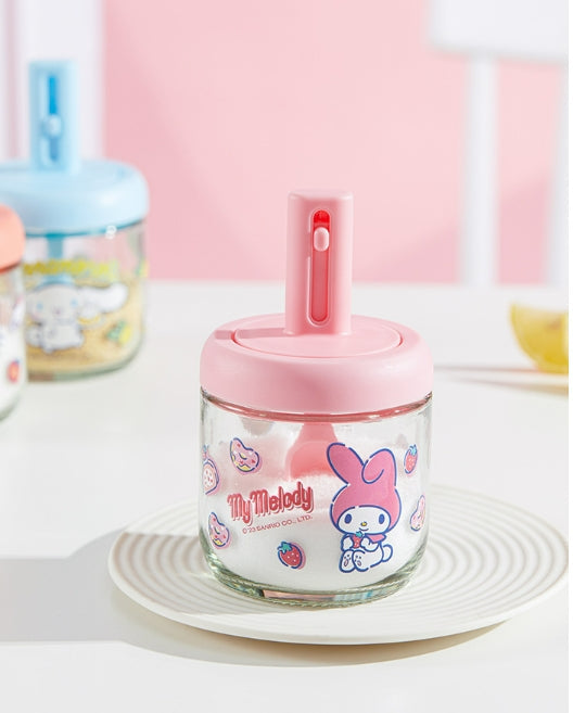 Bouteilles à condiments en verre Kawaii