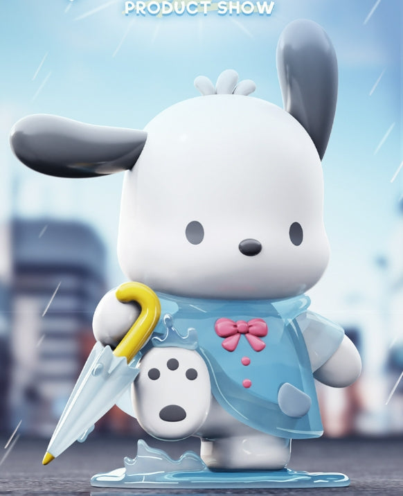 Kuro and Pocha Raining Figure 7inch