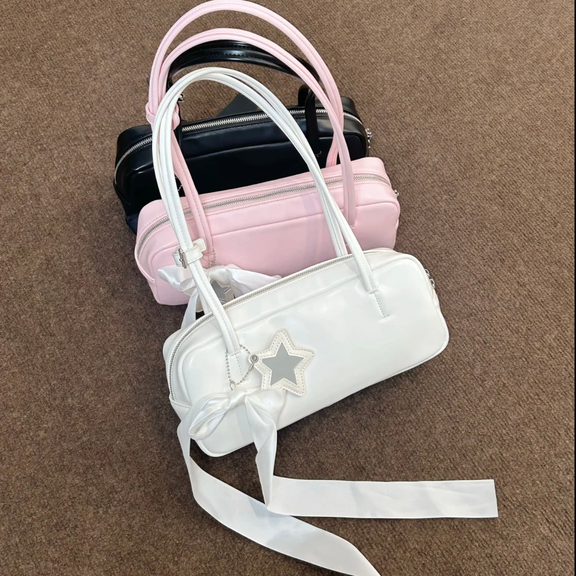 Sweet Ribbon Bowknot Shoulder Bag