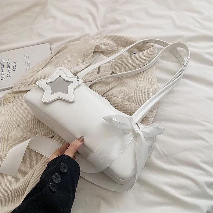 Sweet Ribbon Bowknot Shoulder Bag