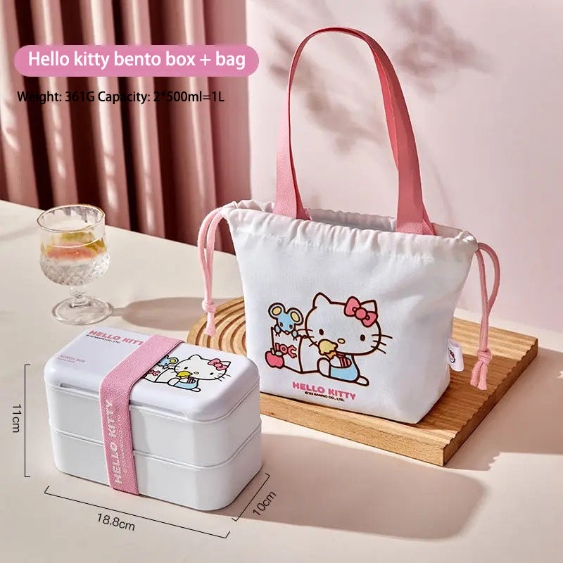 Cartoon Doppelschicht-Lunchbox SK583