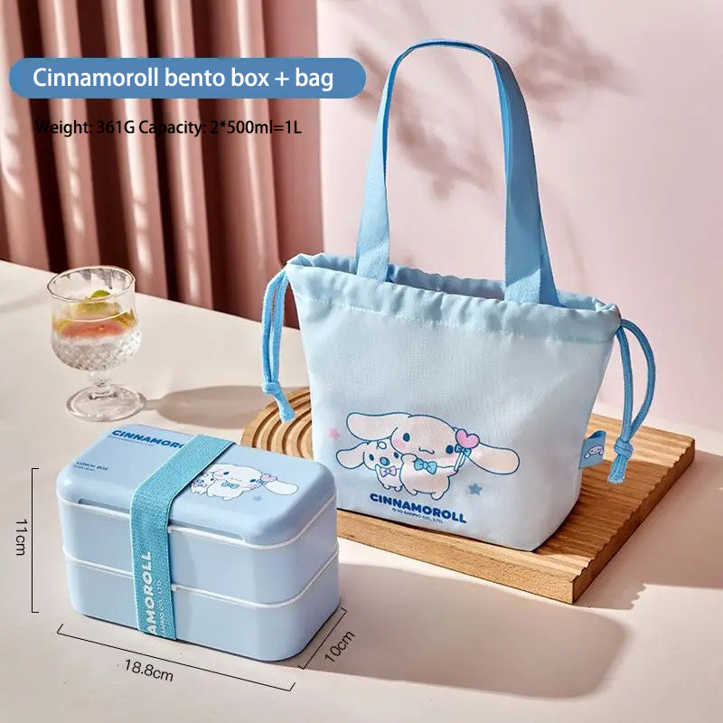 Cartoon Doppelschicht-Lunchbox SK583