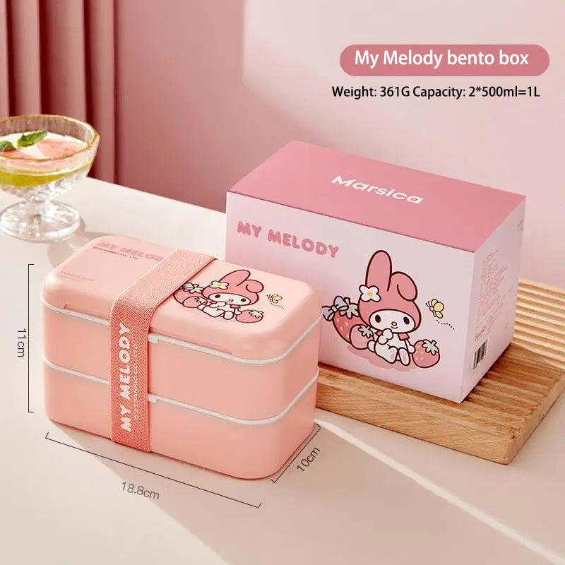 Cartoon Doppelschicht-Lunchbox SK583
