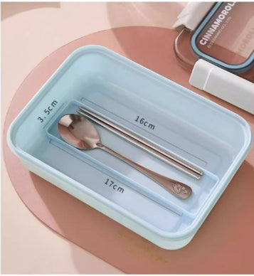 Boîte à bento à compartiments Kawaii