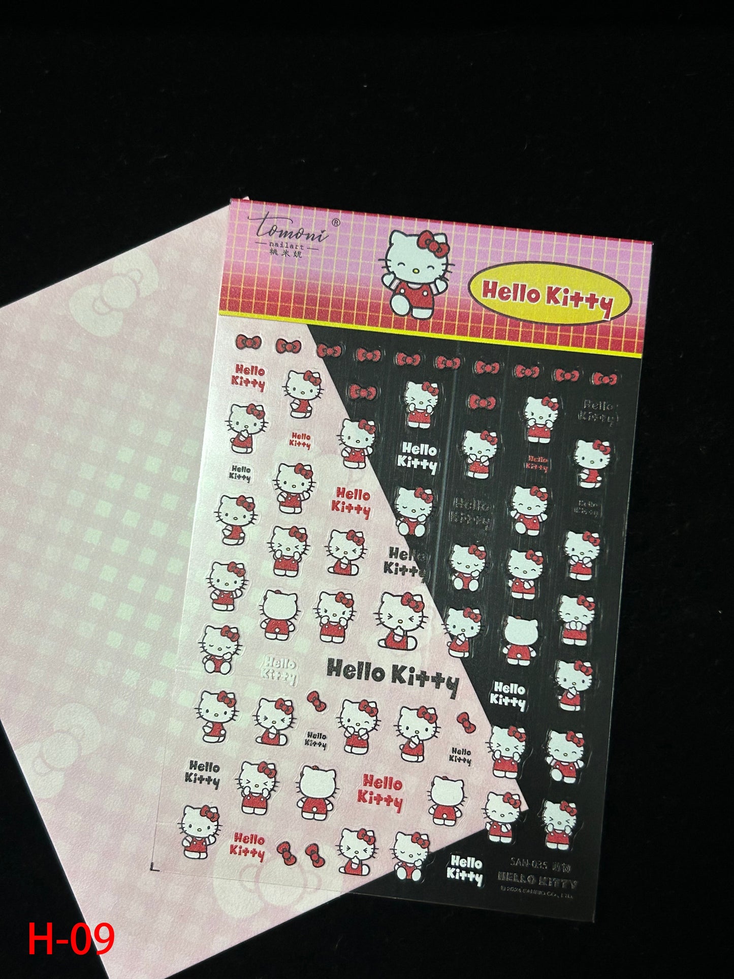 Autocollants pour nail art à l'effigie de chatons