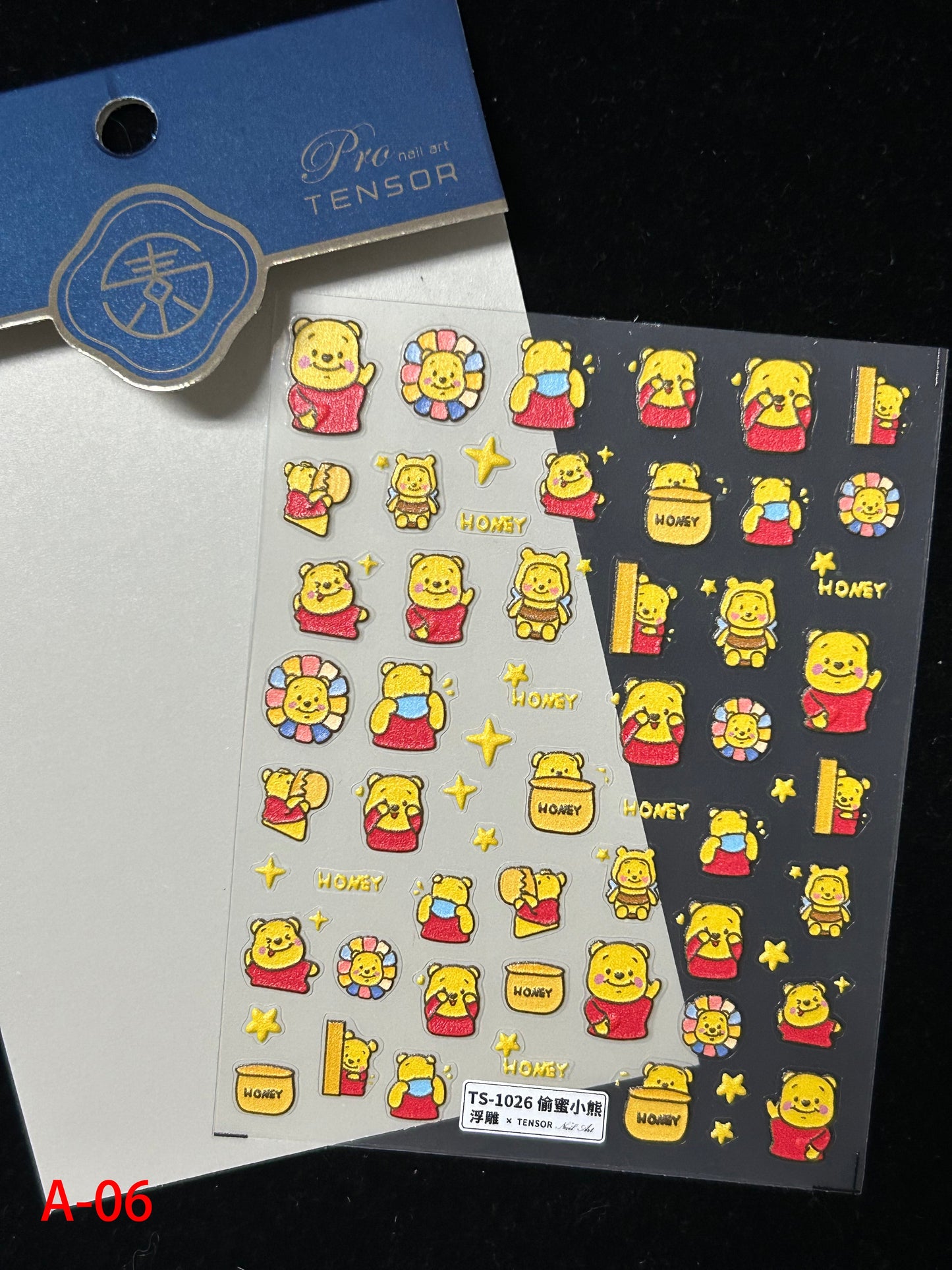 Autocollants pour nail art kawaii