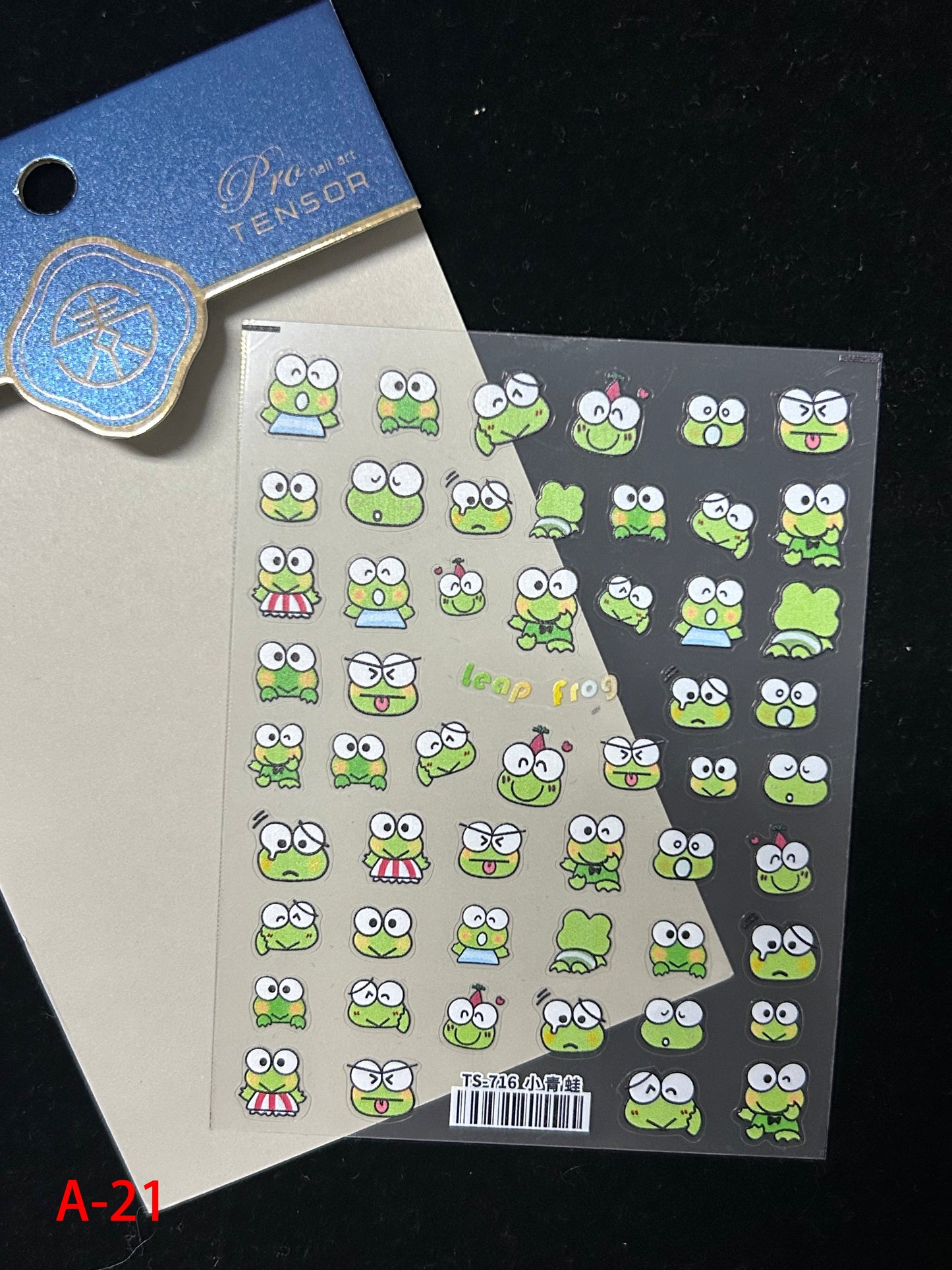 Autocollants pour nail art kawaii