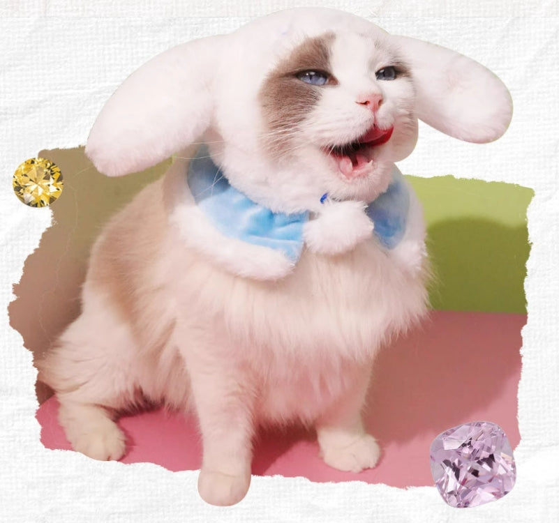 Kawaii Figure Cat Hat Fluffy Headwear